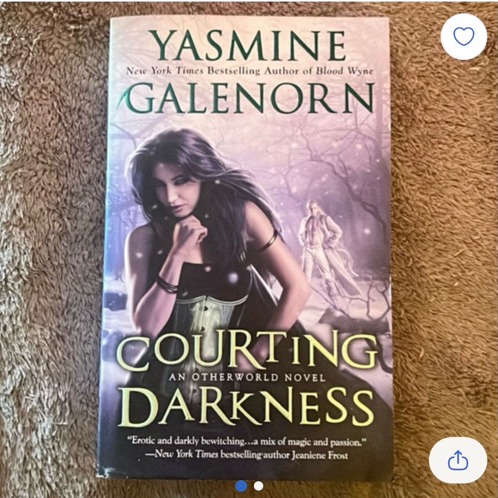 Courting Darkness by Yasmine Galenorn Book